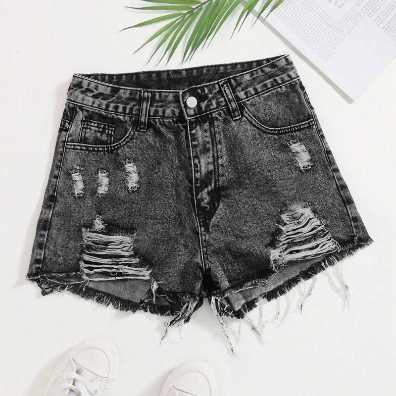 2026 New Summer Female Raw Edge High Waist Jeans Girls Dark Gray Fashion Thin Denim Shorts Lady Fashion Short Pants
2026 New Summer Female Raw Edge High Waist Jeans Girls Dark Gray Fashion Thin Denim Shorts Lady Fashion Short Pants
