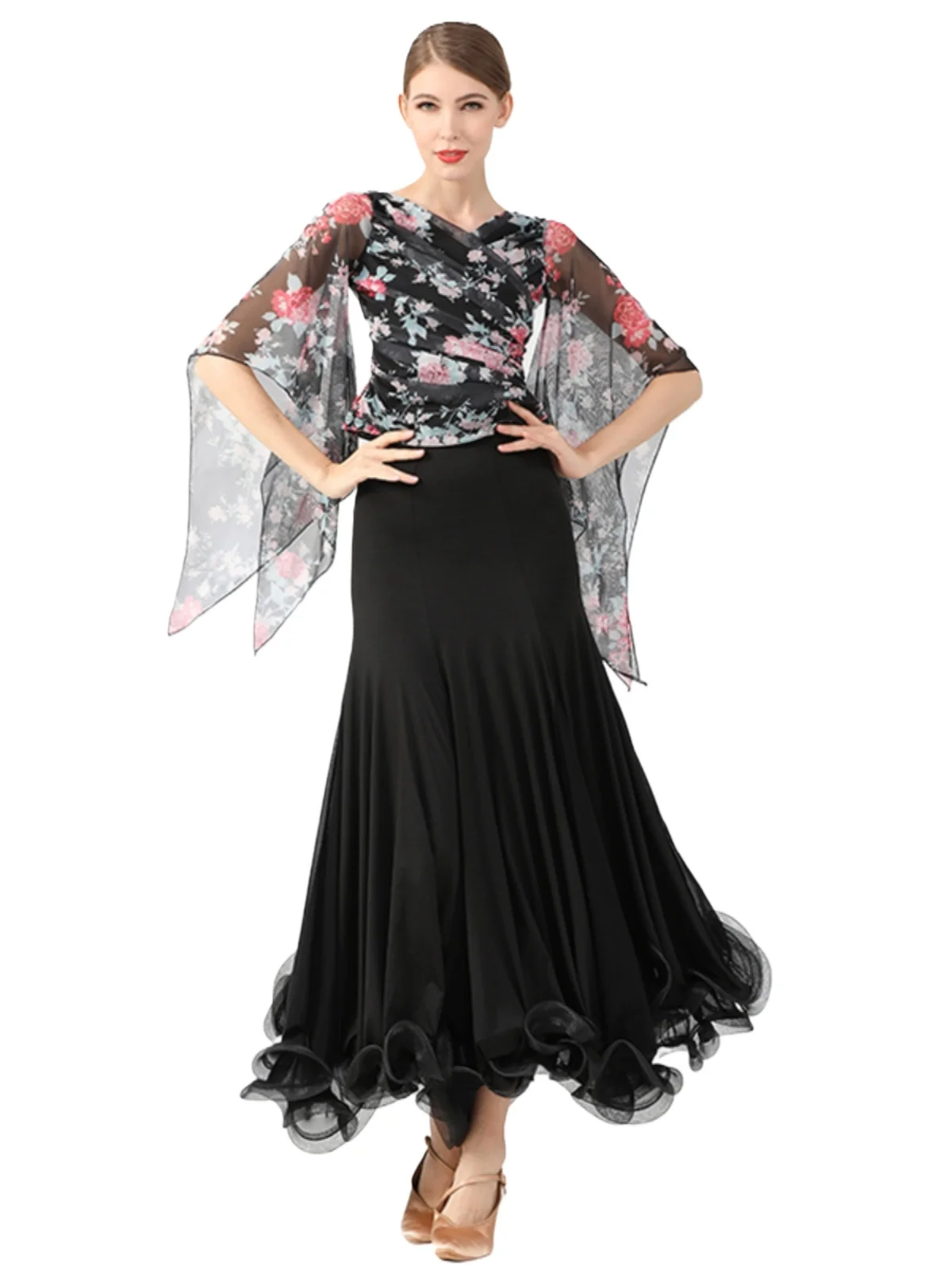 2025 Newest Woman Ballroom Dance Competition Dress Dance Ballroom Waltz Standard Dance Dress Women Ballroom Dress GB027+S9018 
2025 Newest Woman Ballroom Dance Competition Dress Dance Ballroom Waltz Standard Dance Dress Women Ballroom Dress GB027+S9018