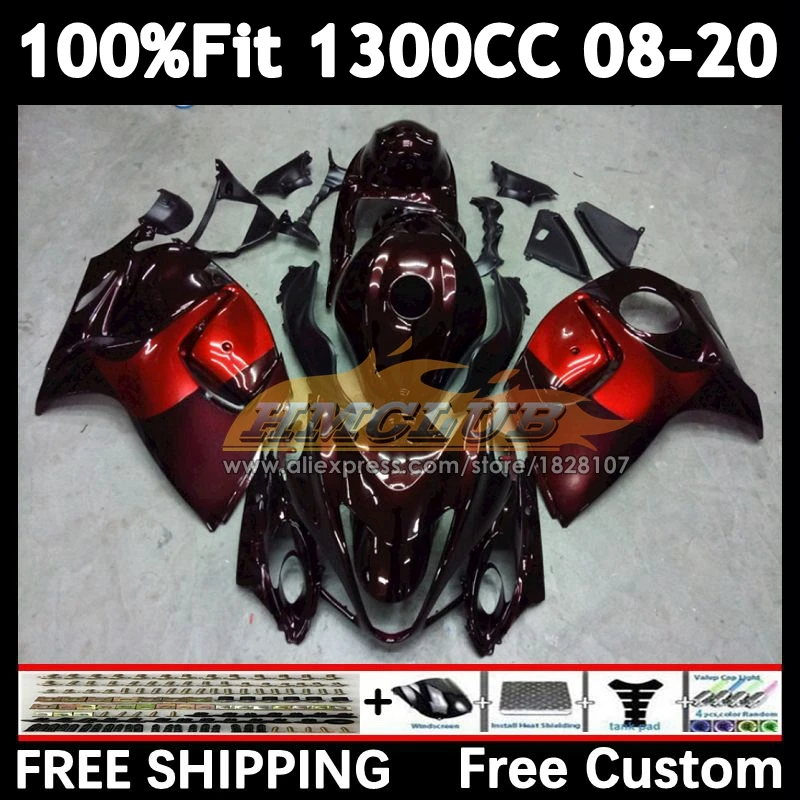 Body For SUZUKI Hayabusa GSXR1300 2008 2009 2010 2011 2012 2013 39No.93 wine red blk GSX-R1300 GSXR 1300 15 16 17 18 19 Fairing
Body For SUZUKI Hayabusa GSXR1300 2008 2009 2010 2011 2012 2013 39No.93 wine red blk GSX-R1300 GSXR 1300 15 16 17 18 19 Fairing
