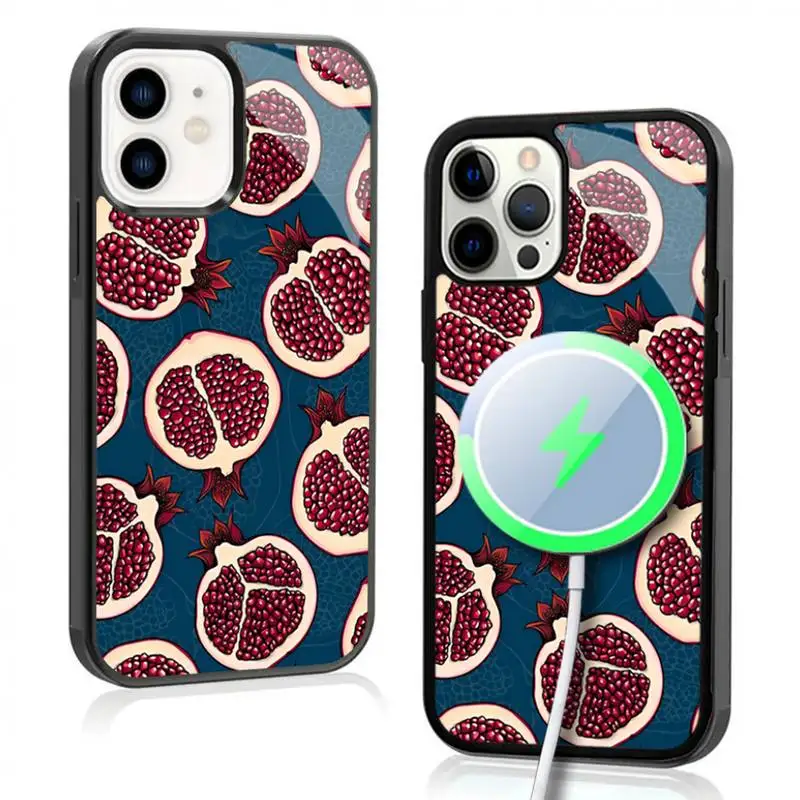 Pomegranate Slices Phone Case For IPhone 11 12 13 14 15 Plus Pro Max Mirror Acrylic Cover For Magsafe Wireless Charging
Pomegranate Slices Phone Case For IPhone 11 12 13 14 15 Plus Pro Max Mirror Acrylic Cover For Magsafe Wireless Charging