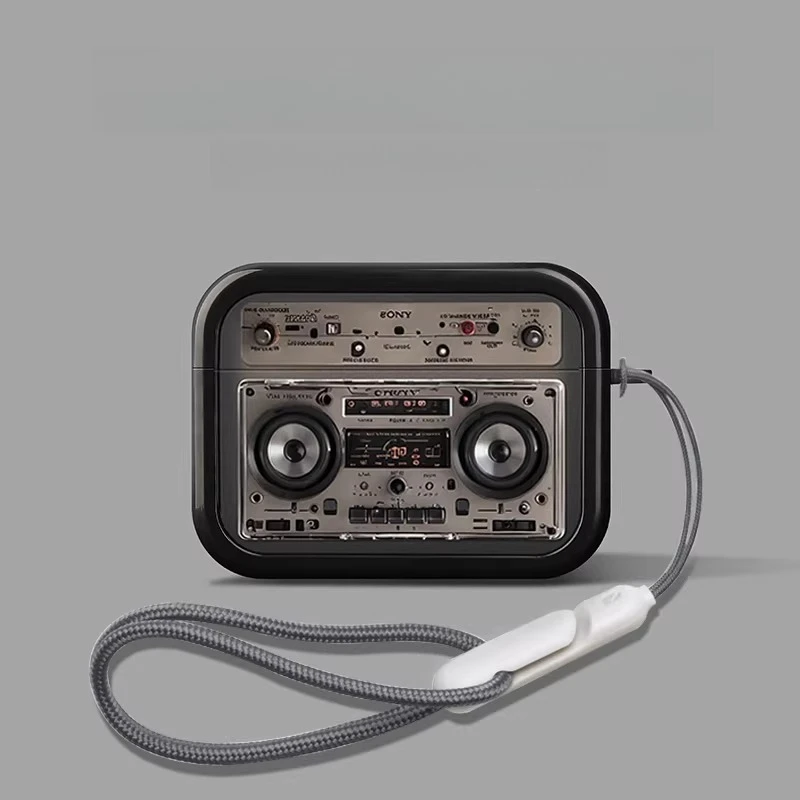 Retro Tape Case for Apple Airpods Pro 3 1st 2nd Generation 2025 New Radio Cover for Airpods 4 3 2 1 Protective Shell Air Pods
Retro Tape Case for Apple Airpods Pro 3 1st 2nd Generation 2025 New Radio Cover for Airpods 4 3 2 1 Protective Shell Air Pods