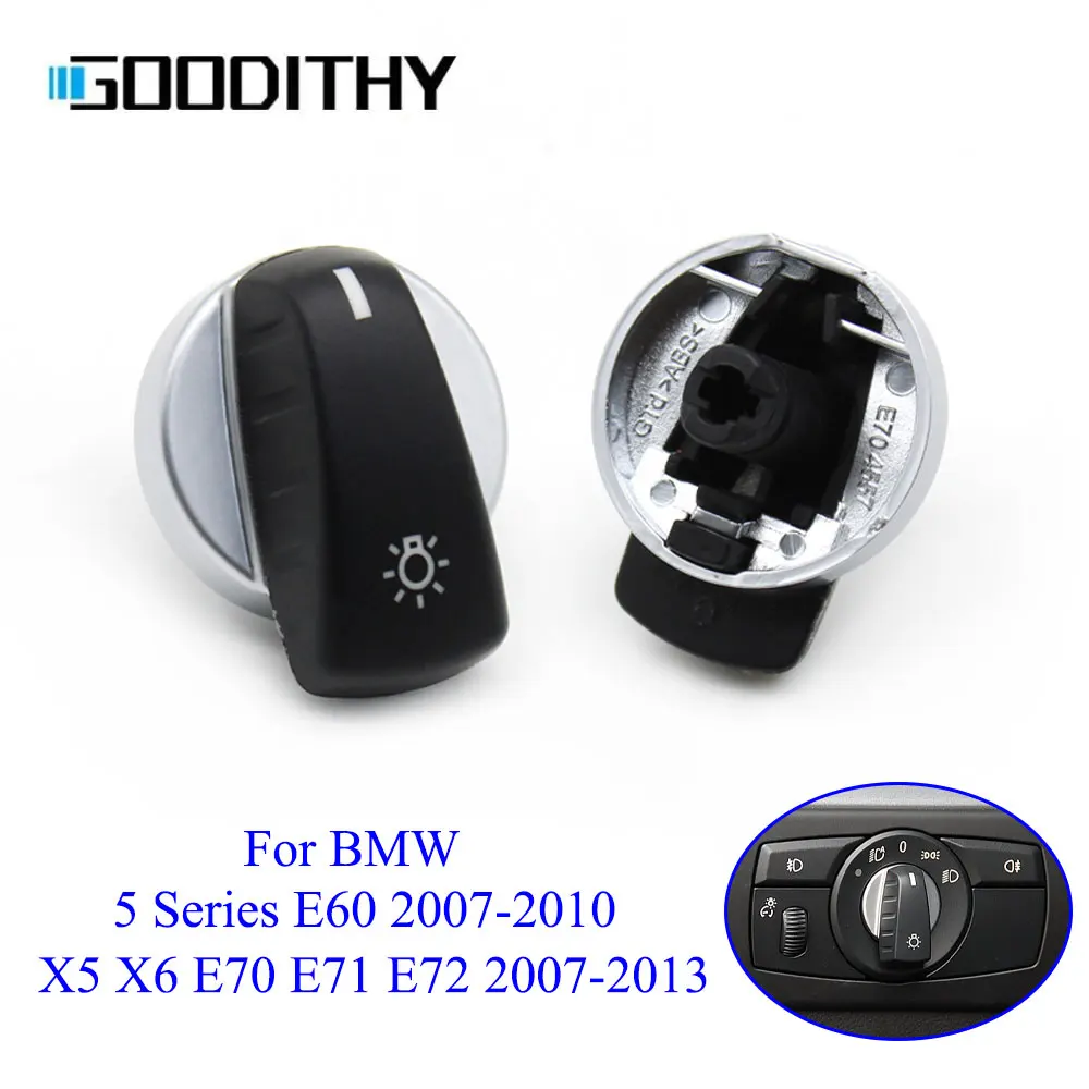LHD RHD Car Headlamp Head Light Rotary Switch Knob Button For BMW 5 Series E60 X5 X6 2007-2010 E70 E71 E72 2007-2013 61319134725
LHD RHD Car Headlamp Head Light Rotary Switch Knob Button For BMW 5 Series E60 X5 X6 2007-2010 E70 E71 E72 2007-2013 61319134725
