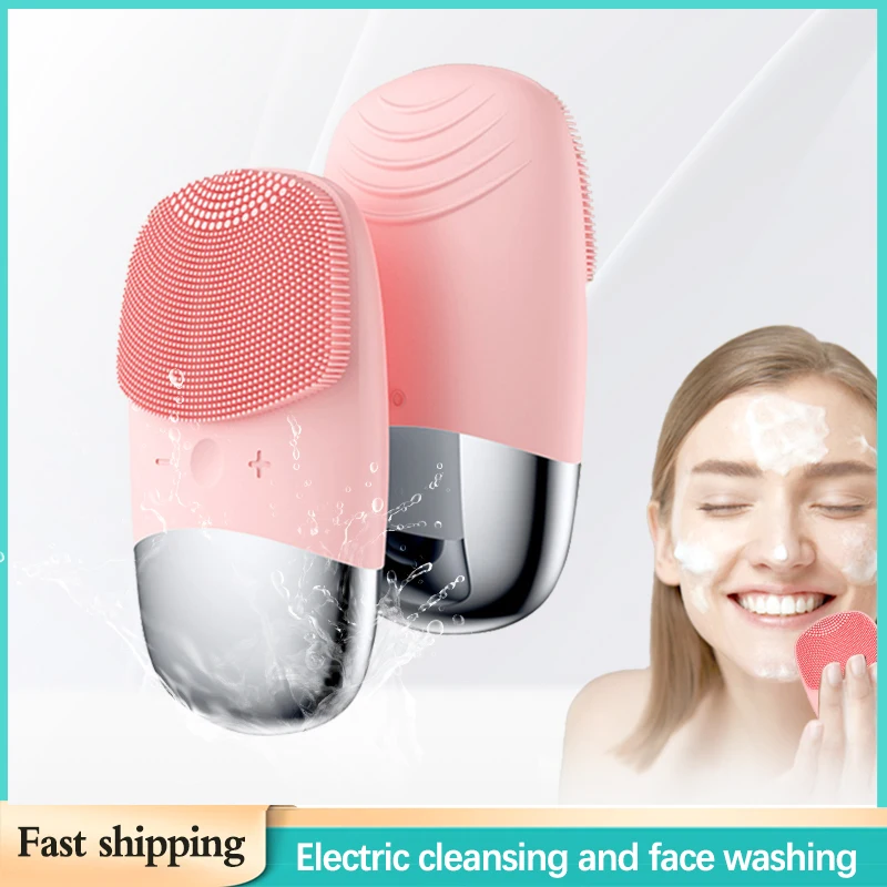 Electric Silicone Square Cleansing Brush Facial Cleanser Ultrasonic Skincare Facial Rechargeable Cleaning Massager
Electric Silicone Square Cleansing Brush Facial Cleanser Ultrasonic Skincare Facial Rechargeable Cleaning Massager