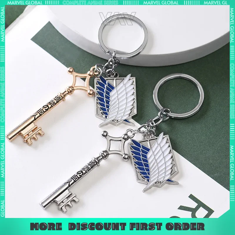 1.96in Attack on Titan Wings of Freedom Anime Peripheral Keychain Combo Metal Keyring Backpack Logo Pendant Fans Collection Gift
1.96in Attack on Titan Wings of Freedom Anime Peripheral Keychain Combo Metal Keyring Backpack Logo Pendant Fans Collection Gift