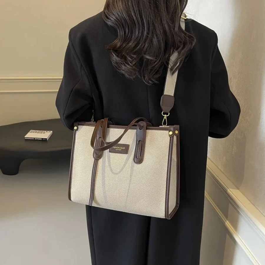 ummer new fashionable commuting large capacity canvas bag popular versatile crossbody bag handheld Tote Tote female bags
ummer new fashionable commuting large capacity canvas bag popular versatile crossbody bag handheld Tote Tote female bags