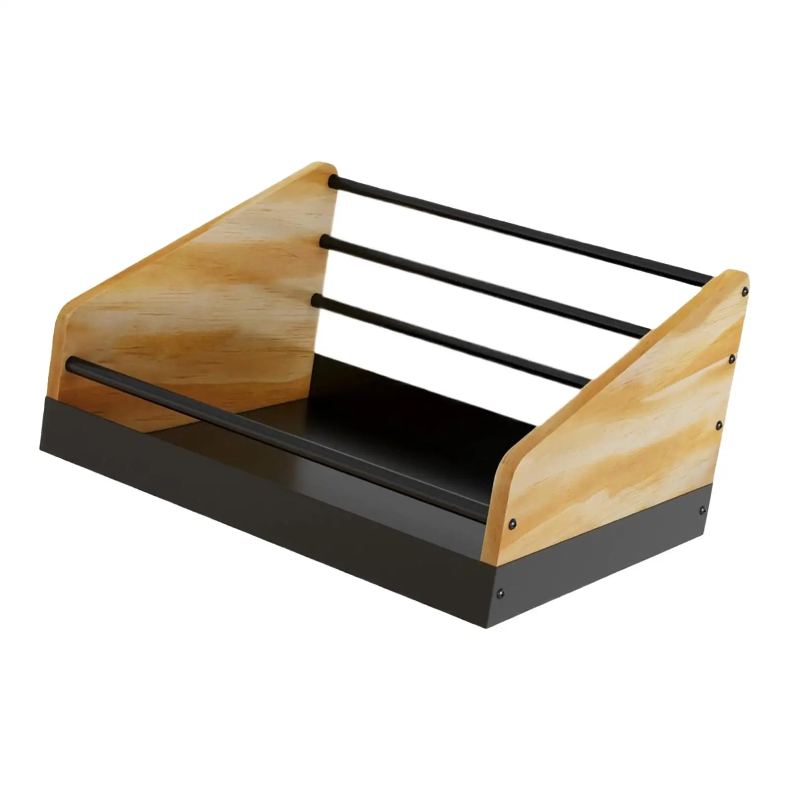 Wood Metal Vinyl Record Organizer Album Storage Rack Sturdy Display Shelf for Music Collection
Wood Metal Vinyl Record Organizer Album Storage Rack Sturdy Display Shelf for Music Collection