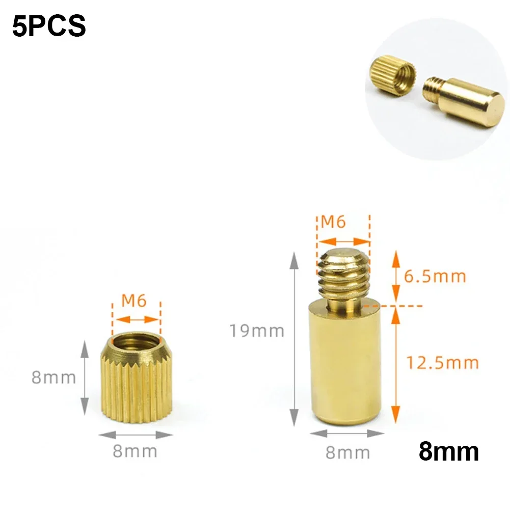 5Pcs Brass Brackets Shelf Support Pins Stud Peg Embed Nut Screw Bookshelf Separated Screws Metal Wardrobe Cabinet Holder
5Pcs Brass Brackets Shelf Support Pins Stud Peg Embed Nut Screw Bookshelf Separated Screws Metal Wardrobe Cabinet Holder
