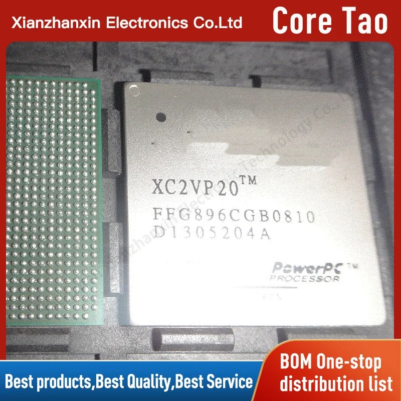 1 шт./лот XC2VP20-FFG896 XC2VP20-FF896 XC2VP20 BGA896 программируемые чипы вентильной матрицы на складе
1 шт./лот XC2VP20-FFG896 XC2VP20-FF896 XC2VP20 BGA896 программируемые чипы вентильной матрицы на складе
