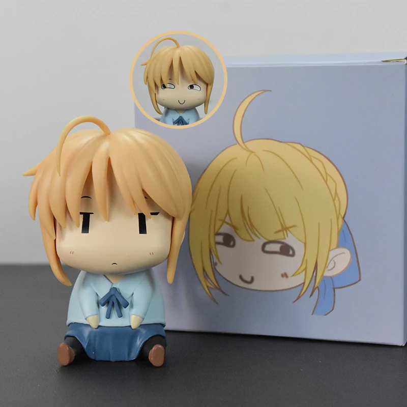 Anime Altria Figurine 10cm Cute Girl Altria Pendragon Figures Fate Grand Order Saber Figure PVC Model Ornament Birthday Gift
Anime Altria Figurine 10cm Cute Girl Altria Pendragon Figures Fate Grand Order Saber Figure PVC Model Ornament Birthday Gift