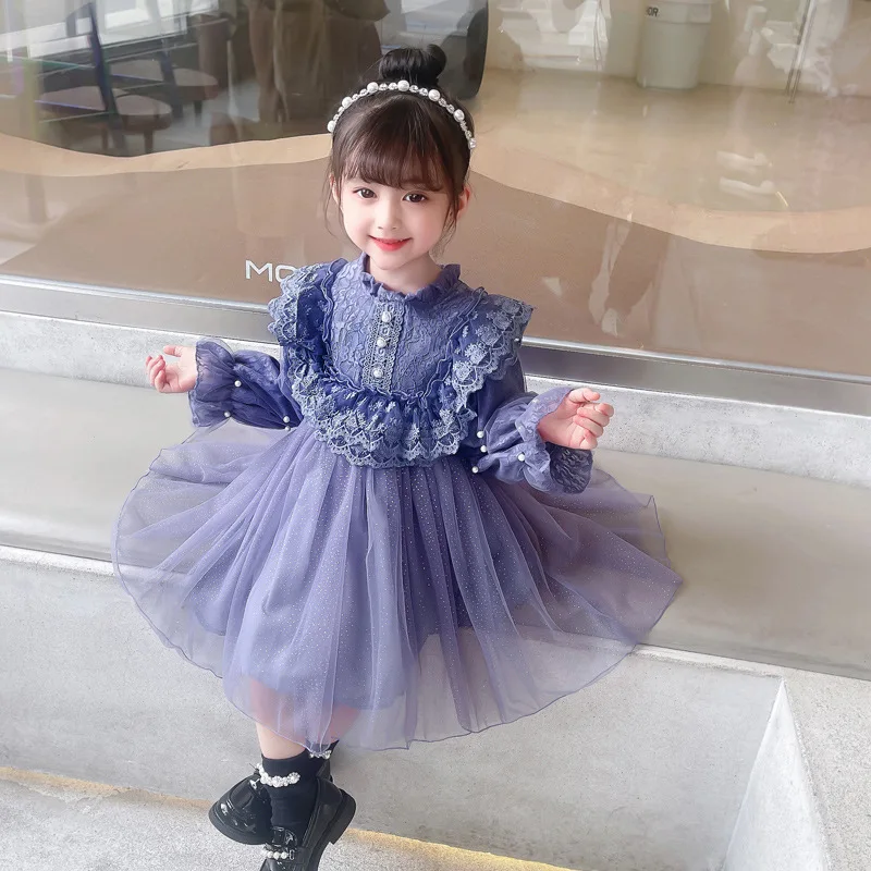 Girls Long-sleeved Dress Autumn New Children's Clothing Spring and Autumn Baby Princess Dress Autumn Children's Skirt
Girls Long-sleeved Dress Autumn New Children's Clothing Spring and Autumn Baby Princess Dress Autumn Children's Skirt