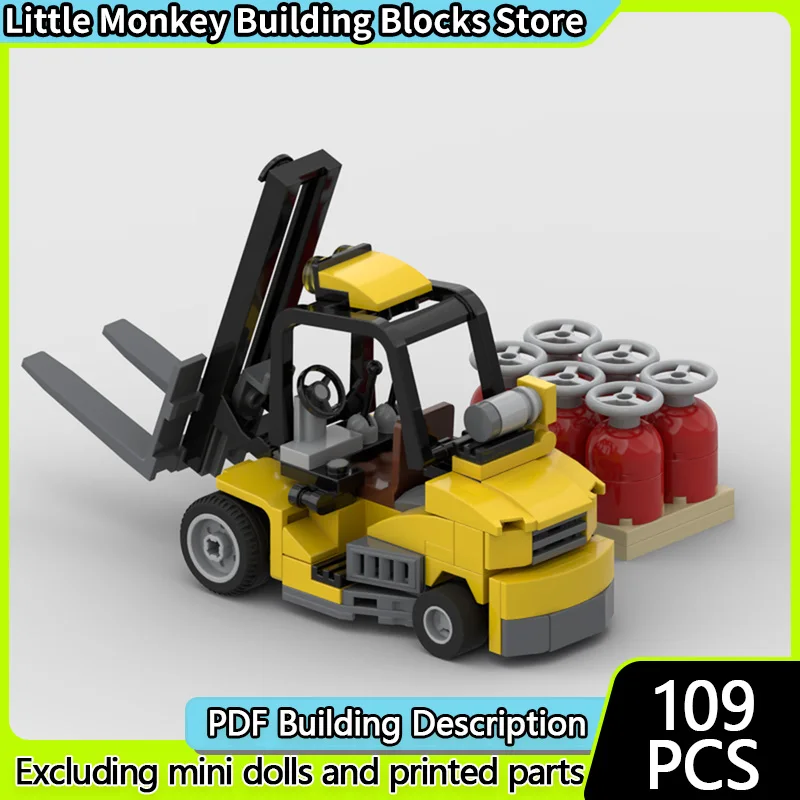 City Car Model MOC Building Bricks Industrial Forklift Modular Technology Children Holiday Gifts Assemble Toys Suit
City Car Model MOC Building Bricks Industrial Forklift Modular Technology Children Holiday Gifts Assemble Toys Suit