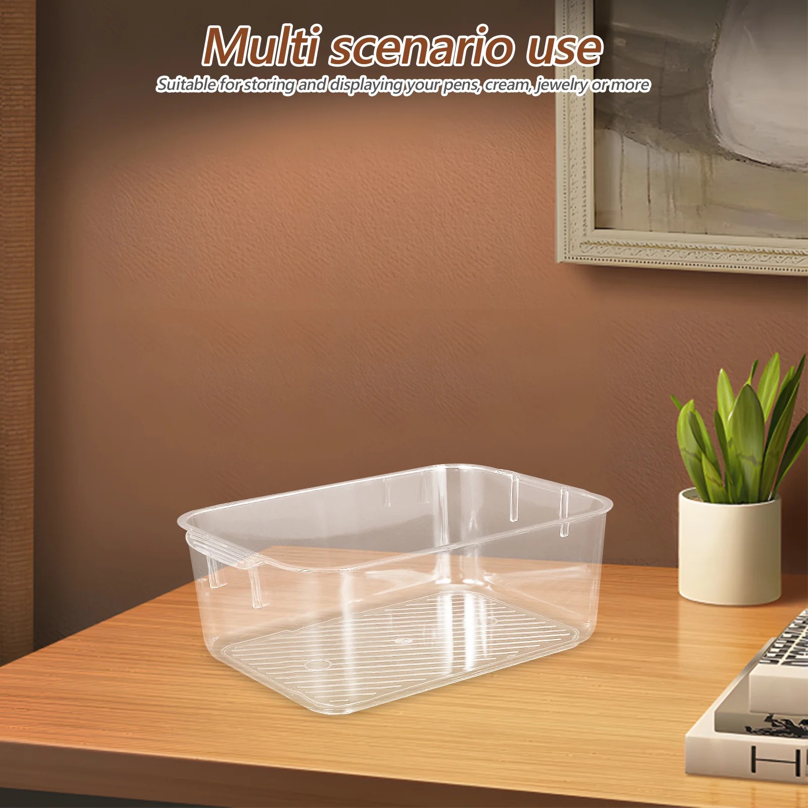 Storage Box Desktop Organizer Plastic Case for Pens Cream Jewelry PET Material Multi Purpose Home Storage Tool Perfect
Storage Box Desktop Organizer Plastic Case for Pens Cream Jewelry PET Material Multi Purpose Home Storage Tool Perfect