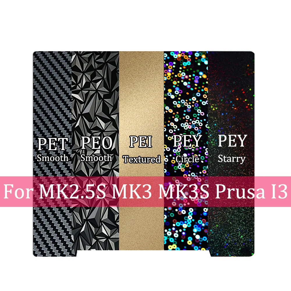 MK4 MK3S PEI лист 241x253,8 двухсторонний PEY PEO ПЭТ пружинный стальной лист Pei Магнитная сборная пластина для Prusa i3 MK2.5S Mk3 MK3S
MK4 MK3S PEI лист 241x253,8 двухсторонний PEY PEO ПЭТ пружинный стальной лист Pei Магнитная сборная пластина для Prusa i3 MK2.5S Mk3 MK3S