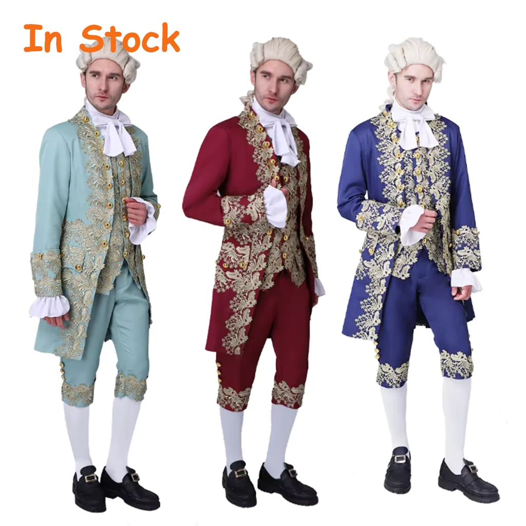 In Stock 18th Century Victorian Men Suit Vintage Men's Gentleman's Suit Regency Tailcoat Halloween Partywear Costume Outfit
In Stock 18th Century Victorian Men Suit Vintage Men's Gentleman's Suit Regency Tailcoat Halloween Partywear Costume Outfit