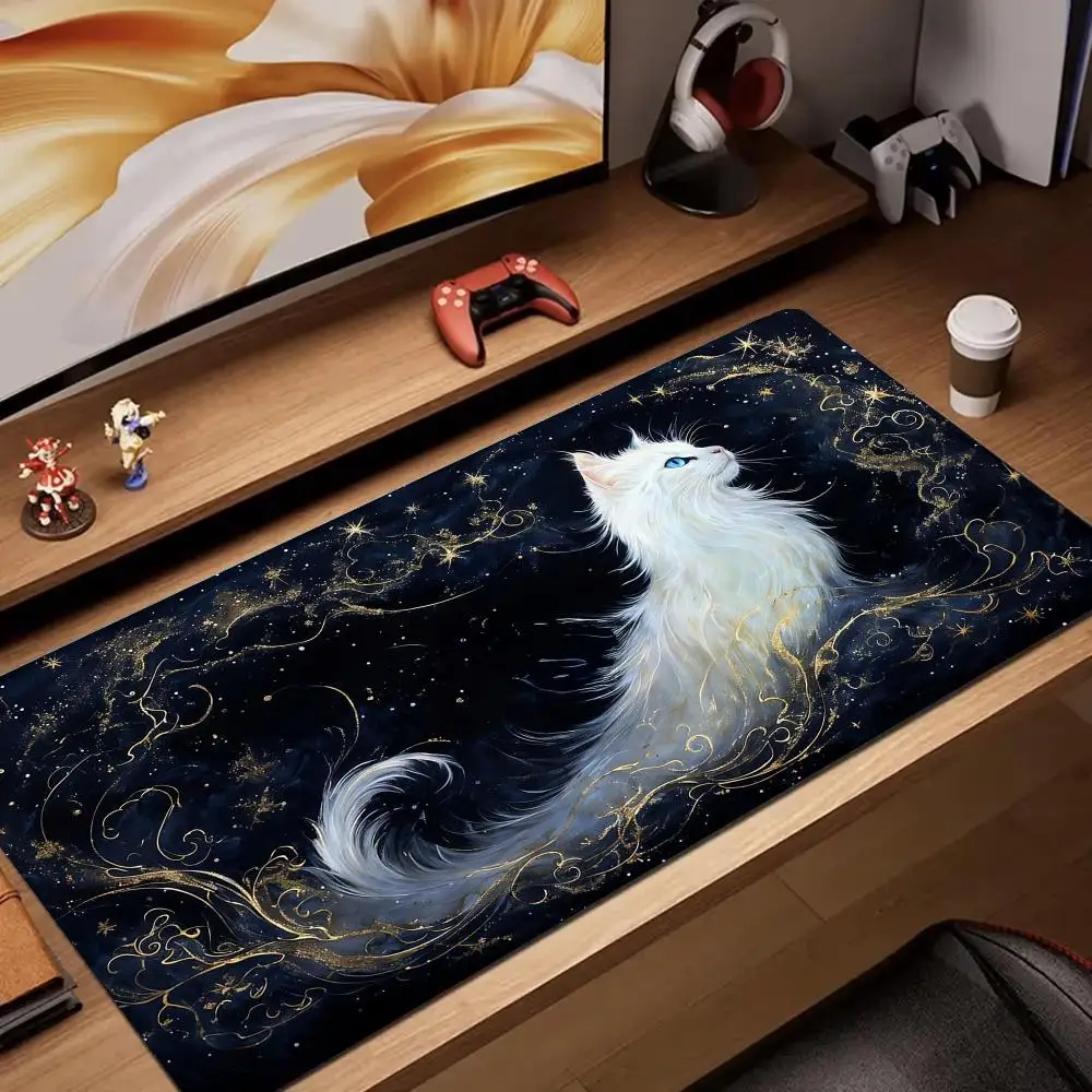 Magic White Cat anime Mouse Pad Desk Mat XXL gaming mats mousepad gamer pc accessories keypad expansion pad rubber anti-slip
Magic White Cat anime Mouse Pad Desk Mat XXL gaming mats mousepad gamer pc accessories keypad expansion pad rubber anti-slip