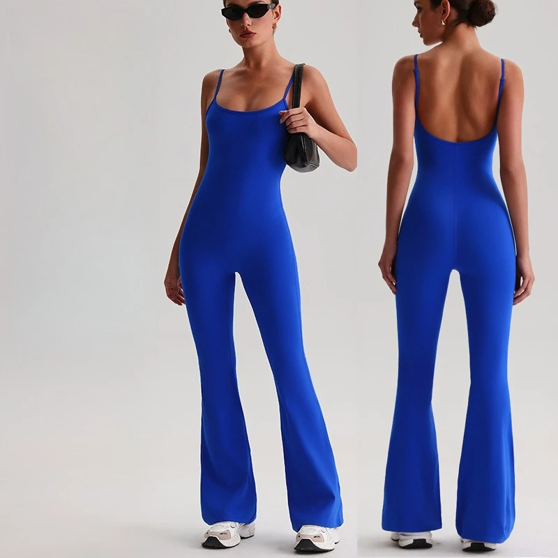 Seamless Adjustable Shoulder Strap Yoga Jumpsuit Women Backless Workout Bodysuit Gym Fitness Tight Onesie
Seamless Adjustable Shoulder Strap Yoga Jumpsuit Women Backless Workout Bodysuit Gym Fitness Tight Onesie