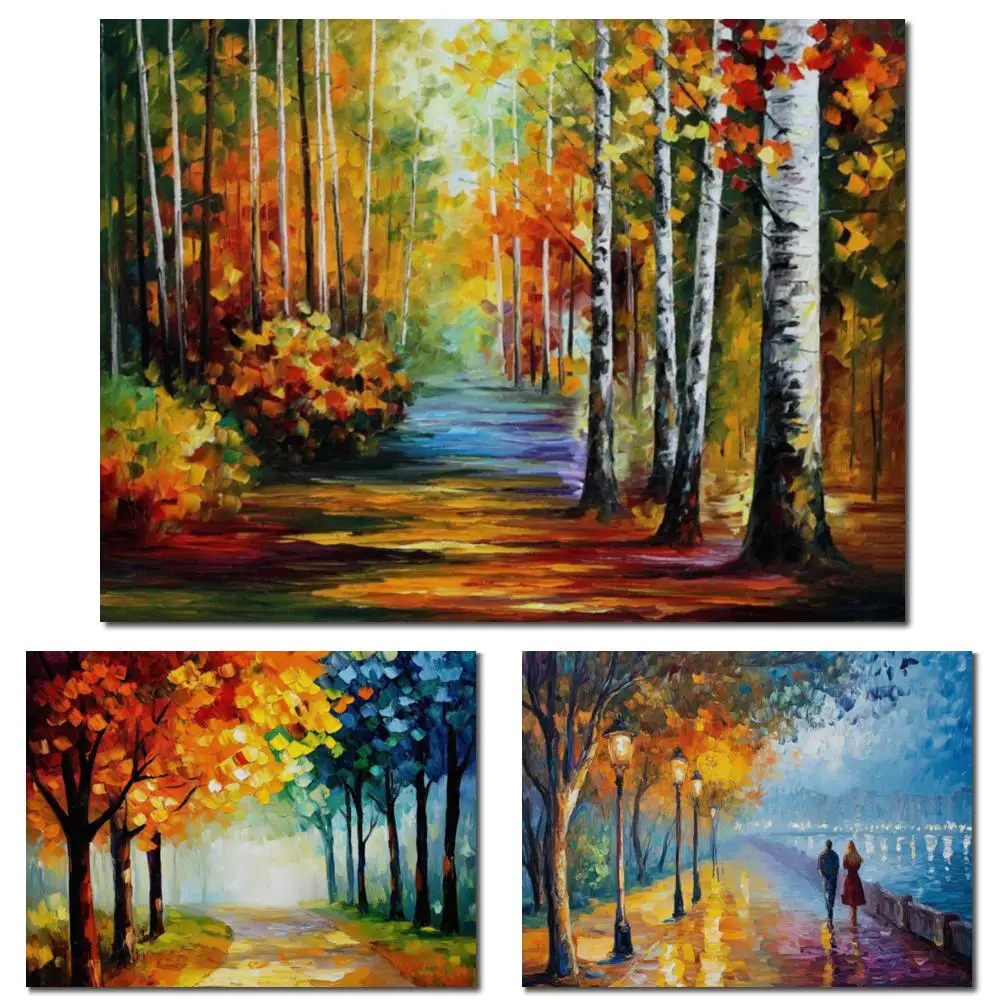 Abstract Landscape Trees Canvas Art Handmade Textured Oil Painting Street Scene Artwork Modern Hallway Hotel Room Decor Large
Abstract Landscape Trees Canvas Art Handmade Textured Oil Painting Street Scene Artwork Modern Hallway Hotel Room Decor Large