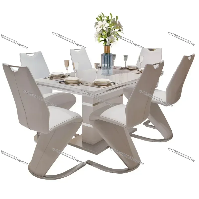 Suitable for restaurant furniture, metal and marble table and chair sets, modern light luxury high-end hotels, and living rooms
Suitable for restaurant furniture, metal and marble table and chair sets, modern light luxury high-end hotels, and living rooms