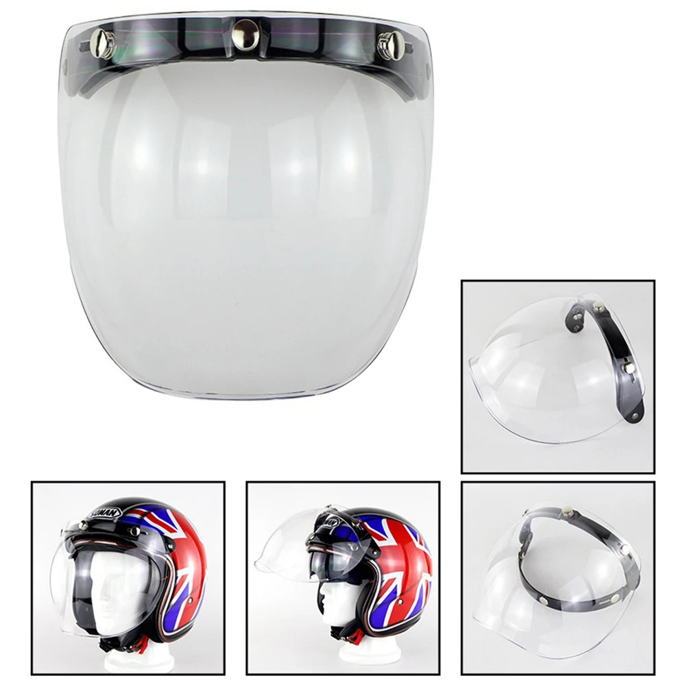 Detachable Bike Goggles Visor Anti-glare Windproof PC Fence Three Buckles Shield and Install Belt Rack for DIY (Tr
Detachable Bike Goggles Visor Anti-glare Windproof PC Fence Three Buckles Shield and Install Belt Rack for DIY (Tr