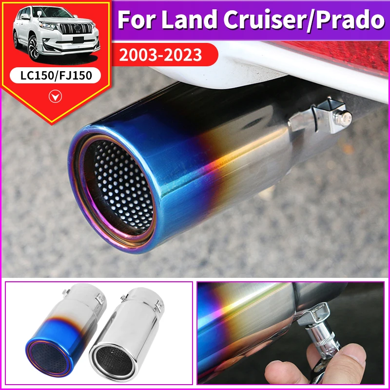 For 2003-2021 Toyota Land Cruiser Prado 150 120 Modification Accessories Tail Throat Exhaust Pipe Decorative Lc150 Lc120 Muffler
For 2003-2021 Toyota Land Cruiser Prado 150 120 Modification Accessories Tail Throat Exhaust Pipe Decorative Lc150 Lc120 Muffler