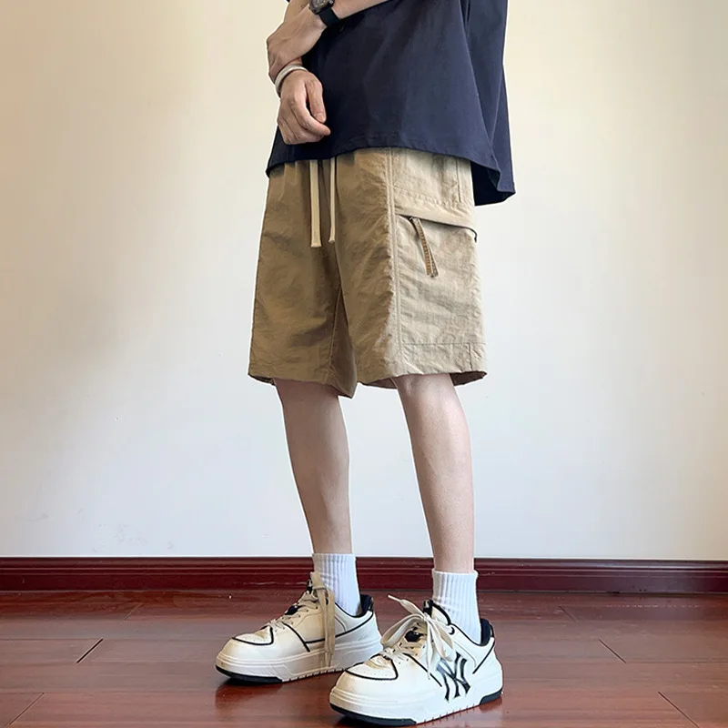 Tooling Shorts Men's Summer 2026 New Ice Silk Cool Casual Straight Pants Men's Versatile Five-point Pants
Tooling Shorts Men's Summer 2026 New Ice Silk Cool Casual Straight Pants Men's Versatile Five-point Pants