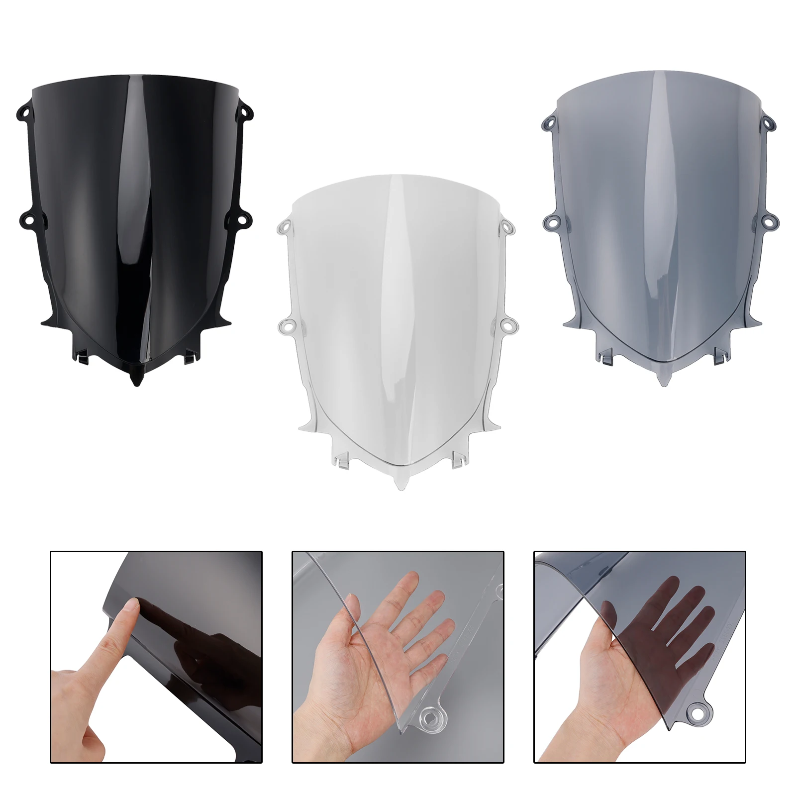 Topteng Windshield WindScreen Fairing fit for Yamaha YZF-R7 2021 2022 2023 2024 2025
Topteng Windshield WindScreen Fairing fit for Yamaha YZF-R7 2021 2022 2023 2024 2025