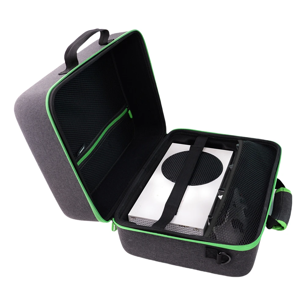 For Xbox Series X S Portable Travel Carrying Case Drop-proof Travel Protective Bag Gamepad Controller Accessories Hanbag
For Xbox Series X S Portable Travel Carrying Case Drop-proof Travel Protective Bag Gamepad Controller Accessories Hanbag