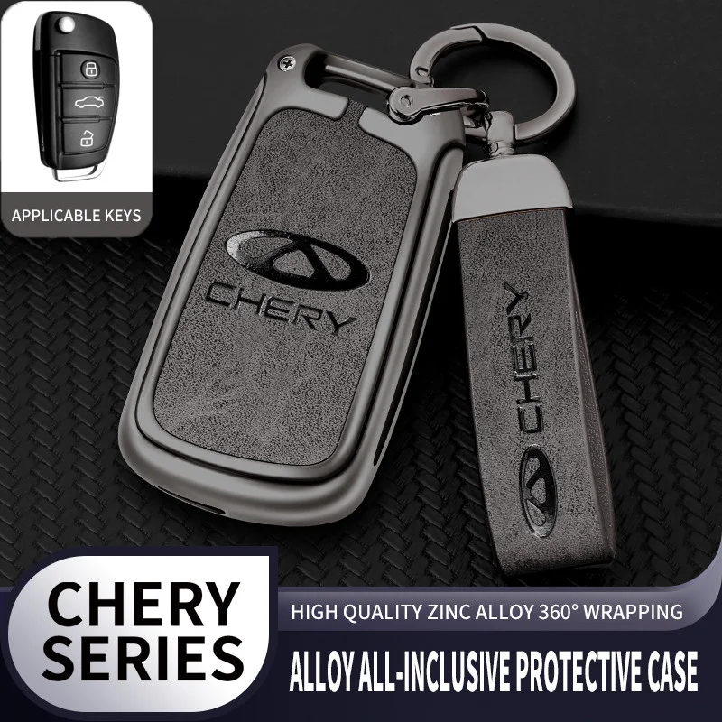 Alloy Leather Car Key Case Cover Holder Protector Shell For Chery ARRIZO7 E3 E5 A3 A5 Tiggo 2 3 5 3X Fulwin2 Eastar Accessories
Alloy Leather Car Key Case Cover Holder Protector Shell For Chery ARRIZO7 E3 E5 A3 A5 Tiggo 2 3 5 3X Fulwin2 Eastar Accessories