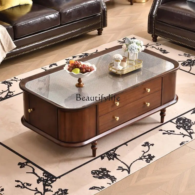 coffee table living room household French retro tea table high-end medieval glass tea table light luxury modern high-end sense
coffee table living room household French retro tea table high-end medieval glass tea table light luxury modern high-end sense