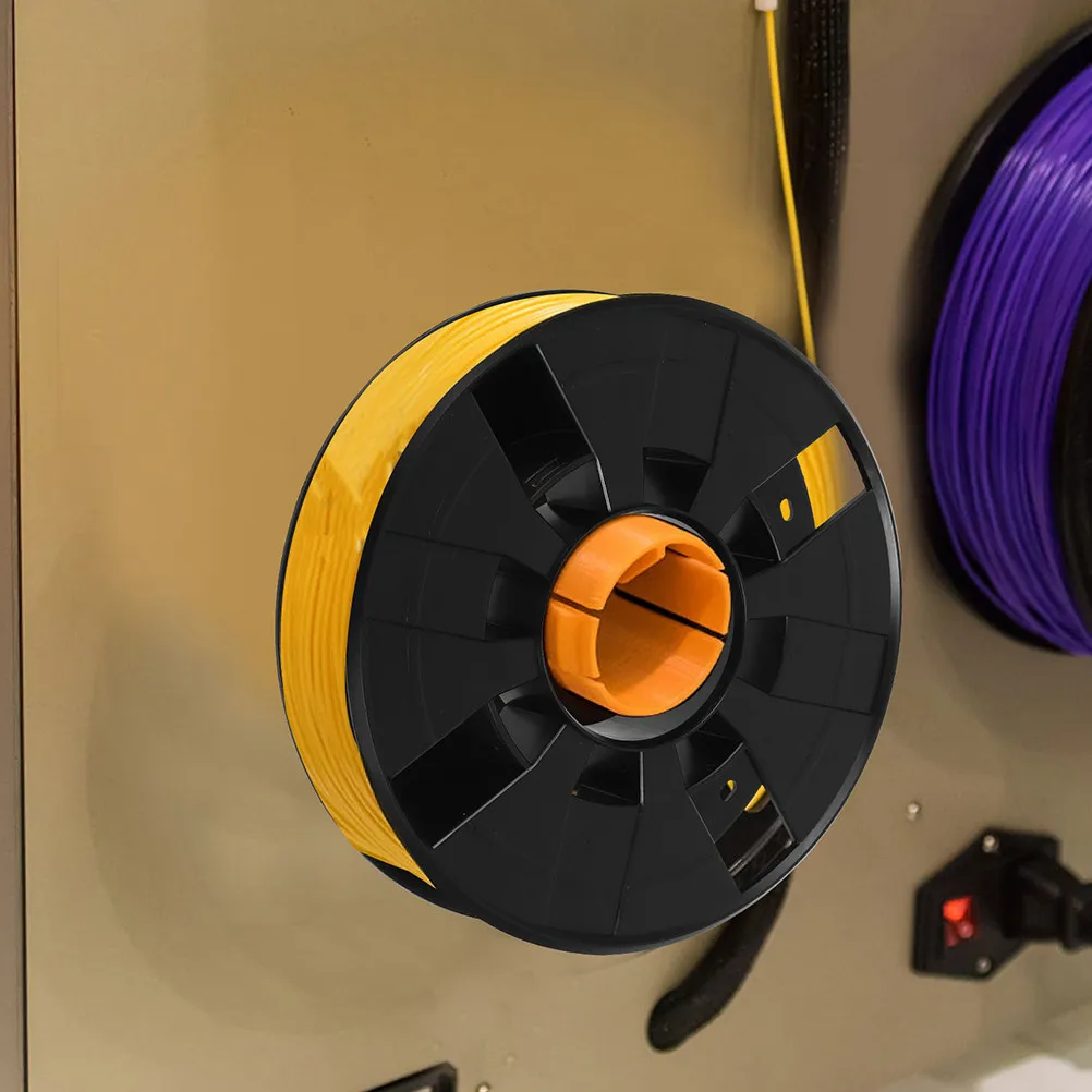 2Pcs 3D Filament Reel Plastic Spool Holder Compact Organizer for Printer Filament Management Workshop Extension Cord Reel
2Pcs 3D Filament Reel Plastic Spool Holder Compact Organizer for Printer Filament Management Workshop Extension Cord Reel