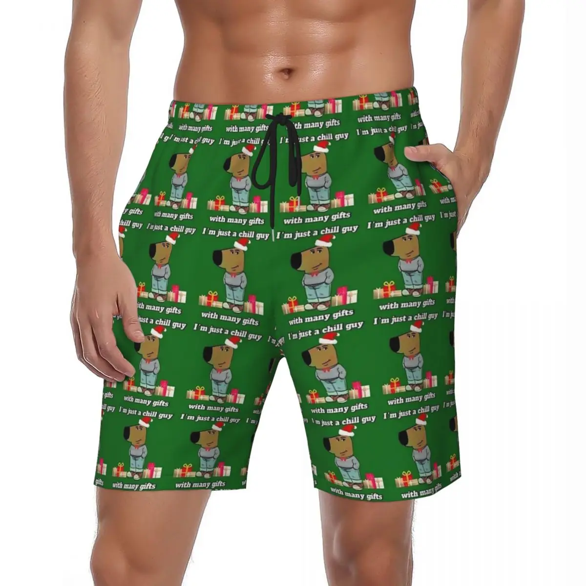 Купальники I'm Just A Chill Guy Board Shorts Летние рождественские забавные мем Повседневные пляжные шорты Мужские быстросохнущие плавки для серфинга
Купальники I'm Just A Chill Guy Board Shorts Летние рождественские забавные мем Повседневные пляжные шорты Мужские быстросохнущие плавки для серфинга