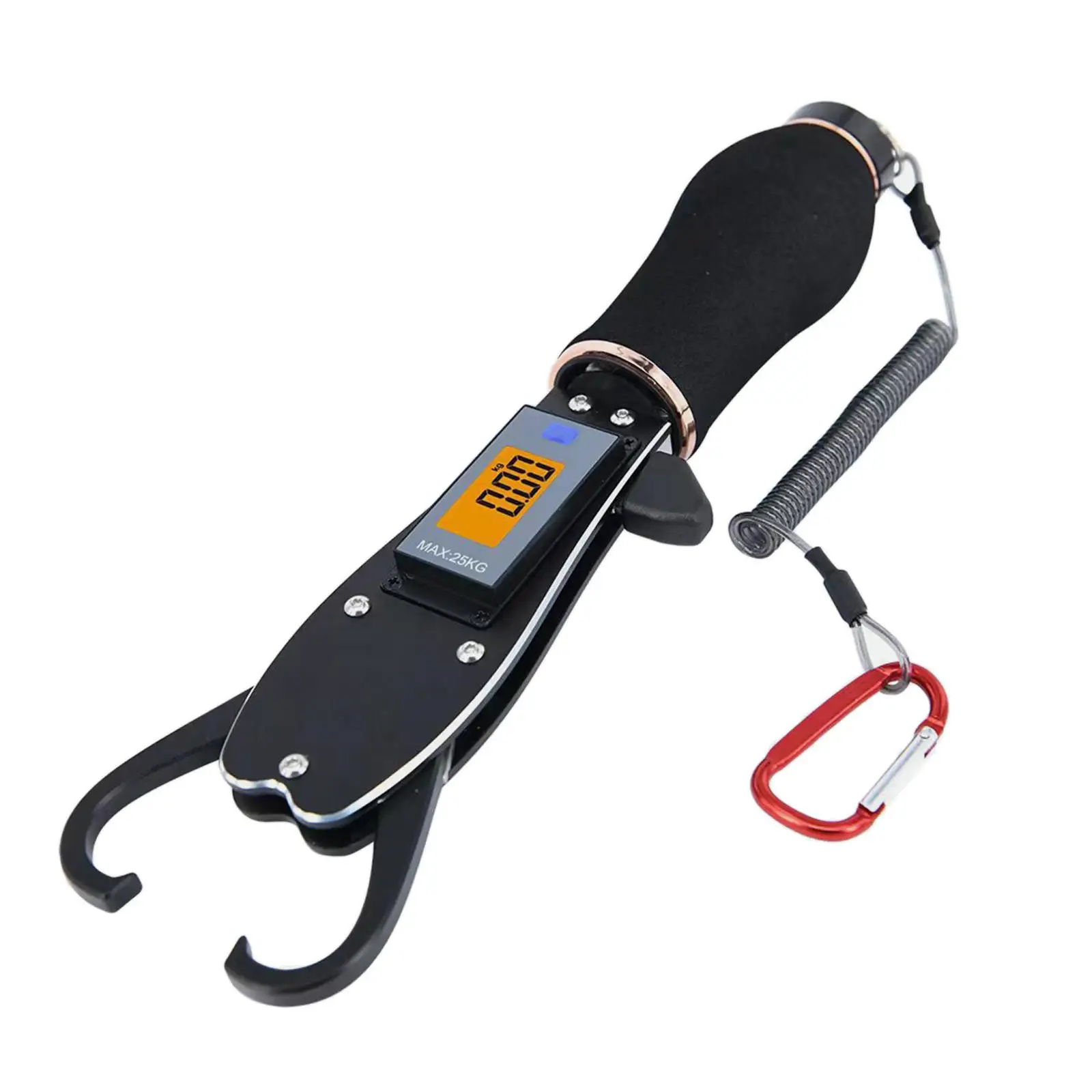 Fish Gripper with Electronic Scale Fishing Gear Fish Control Tackle Portable
Fish Gripper with Electronic Scale Fishing Gear Fish Control Tackle Portable