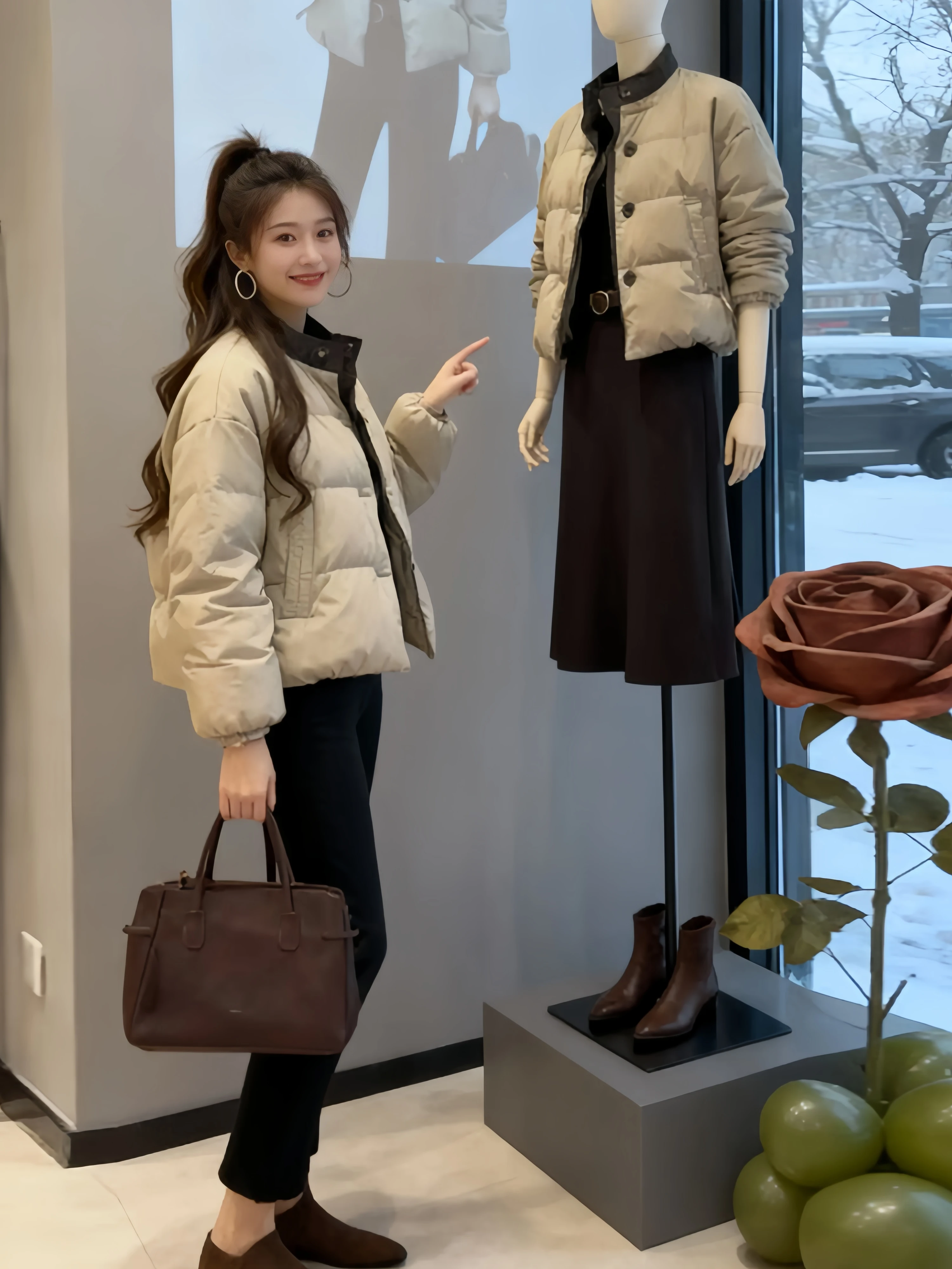 Fashionable Thickened Cotton Jacket Women's Winter New Style Warmth Youthful Cotton Clothing Korean Style Loose Fit Button De...
Fashionable Thickened Cotton Jacket Women's Winter New Style Warmth Youthful Cotton Clothing Korean Style Loose Fit Button De...