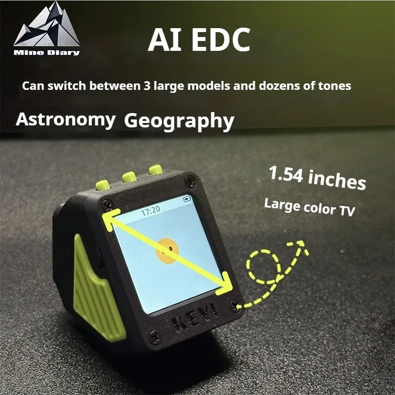 KEYI EDC Xiaozhi AI Voice Assistant Chatbot Rechargeable EDC Decompression Toy EDC Decompression Toy
KEYI EDC Xiaozhi AI Voice Assistant Chatbot Rechargeable EDC Decompression Toy EDC Decompression Toy