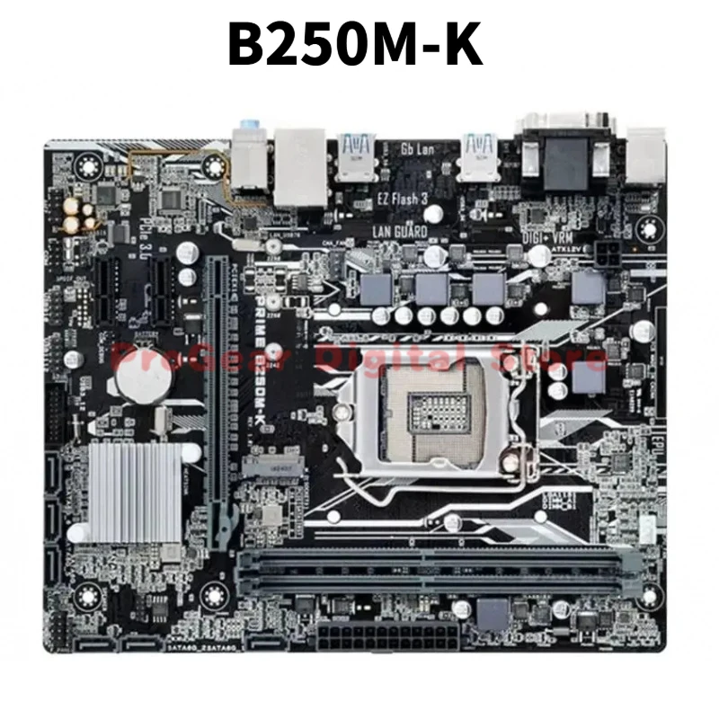 Used for ASUS PRIME B250M-K LGA 1151 DDR4 mATX Motherboard for Intel 6th/7th Gen Core i7/i5/i3/Pentium/Celeron Processors
Used for ASUS PRIME B250M-K LGA 1151 DDR4 mATX Motherboard for Intel 6th/7th Gen Core i7/i5/i3/Pentium/Celeron Processors
