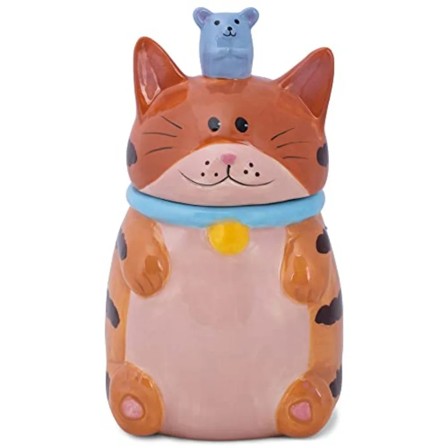 Dolomite Ceramic 10 x 6.3 Everyday Cookie and Candy Jar with Airtight Lid: Perfect for Kitchen Canisters, Pet Treat Containers
Dolomite Ceramic 10 x 6.3 Everyday Cookie and Candy Jar with Airtight Lid: Perfect for Kitchen Canisters, Pet Treat Containers