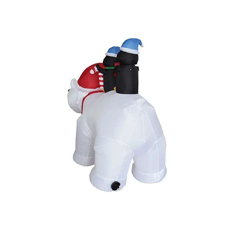 Christmas inflatable air model shaking bear, polar bear Christmas air model
Christmas inflatable air model shaking bear, polar bear Christmas air model