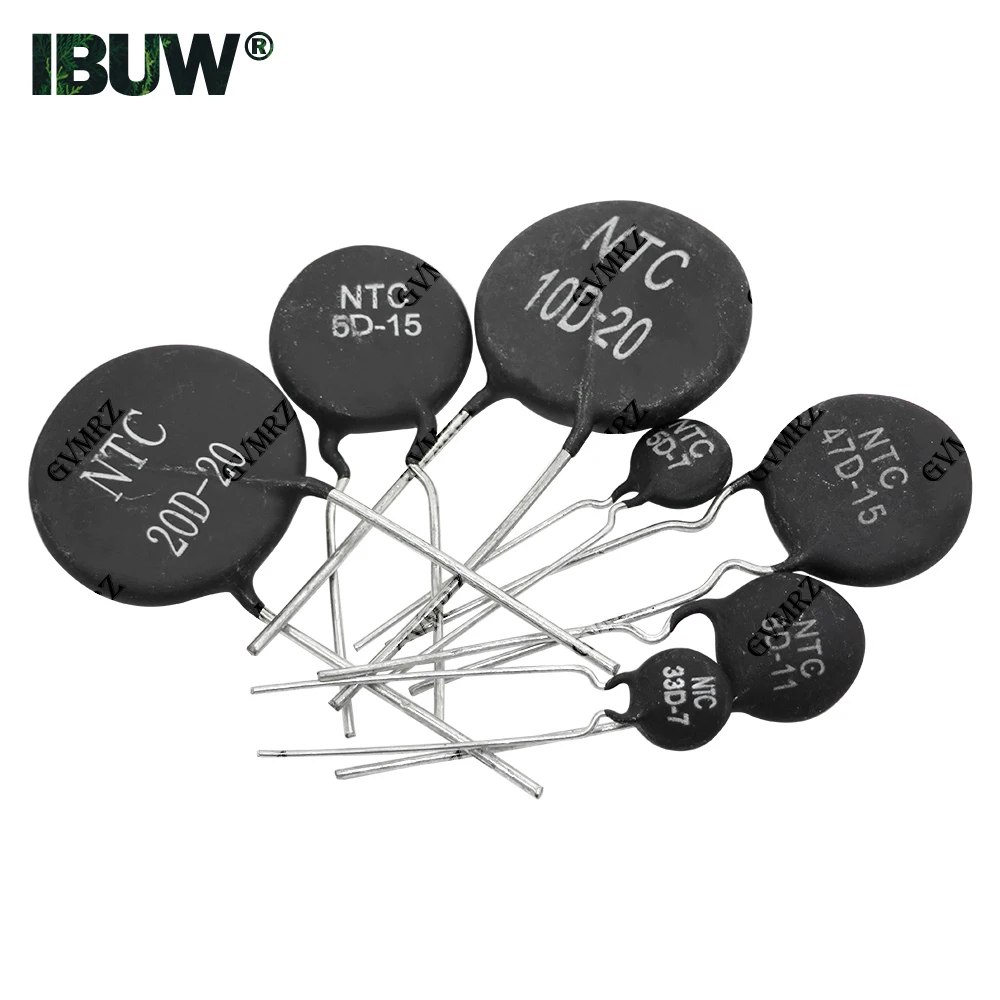 NTC Power Thermistor Inrush Current Limiter 5D 8D 10D 20D 33D 47D Series
NTC Power Thermistor Inrush Current Limiter 5D 8D 10D 20D 33D 47D Series