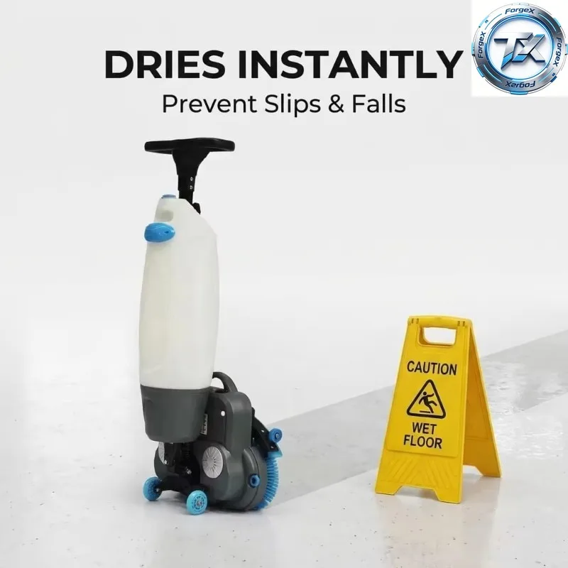 【Professional Grade】TX K3 Mini Floor Scrubber 650W High Power Cordless 90min Runtime Walk Behind Scrubber Dryer for
【Professional Grade】TX K3 Mini Floor Scrubber 650W High Power Cordless 90min Runtime Walk Behind Scrubber Dryer for