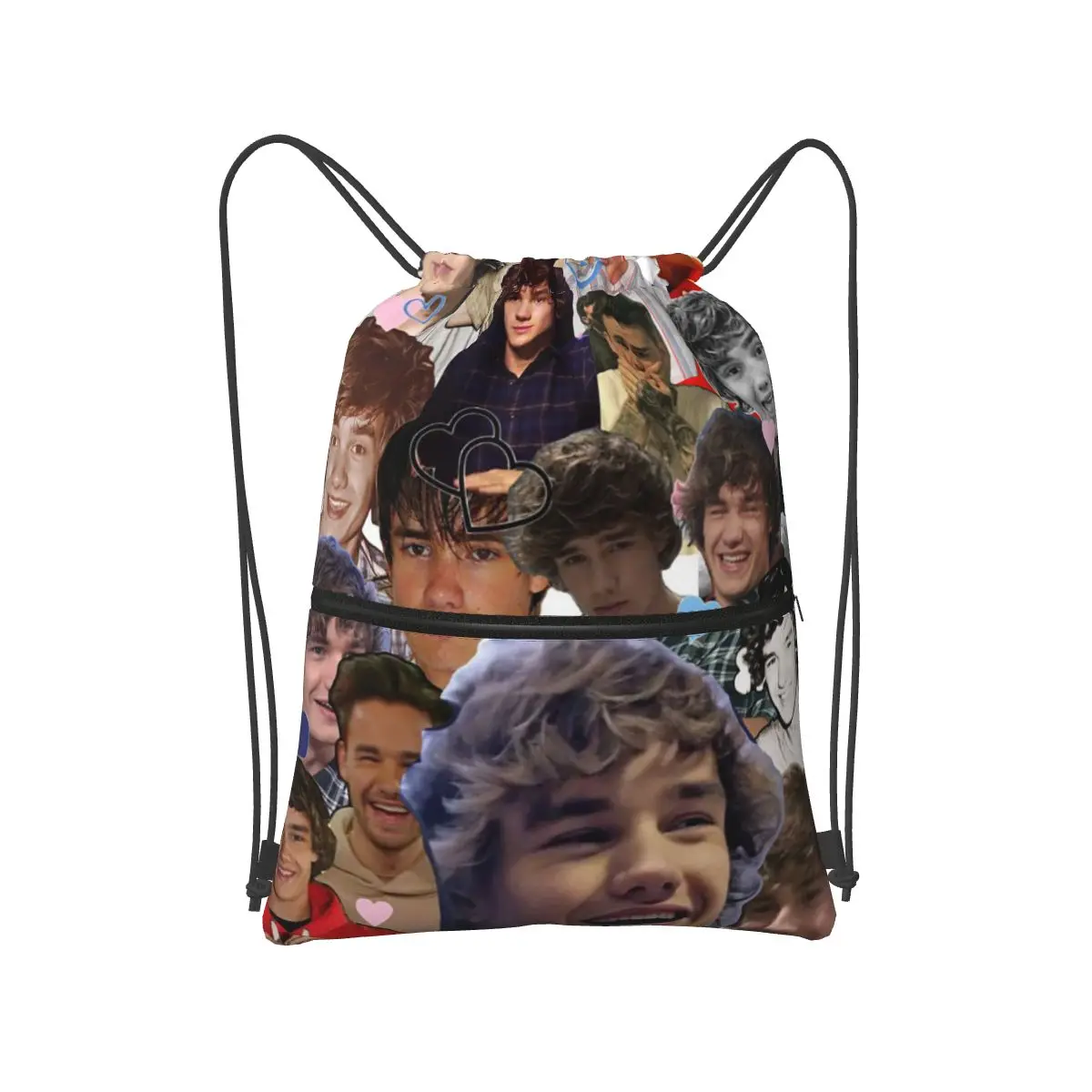 Liam Payne Photo Collage Backpacks Fashion Drawstring Bundle Pocket Sports Bag Book Bags for Travel Students
Liam Payne Photo Collage Backpacks Fashion Drawstring Bundle Pocket Sports Bag Book Bags for Travel Students