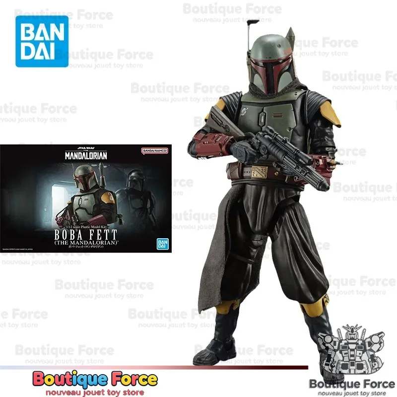 Коллекционная фигурка Бобы Фетта из «Звездных войн» от Bandai, масштаб 1/12, официальная лицензированная модель для сборки, игрушка по мотивам фильма/аниме
Коллекционная фигурка Бобы Фетта из «Звездных войн» от Bandai, масштаб 1/12, официальная лицензированная модель для сборки, игрушка по мотивам фильма/аниме
