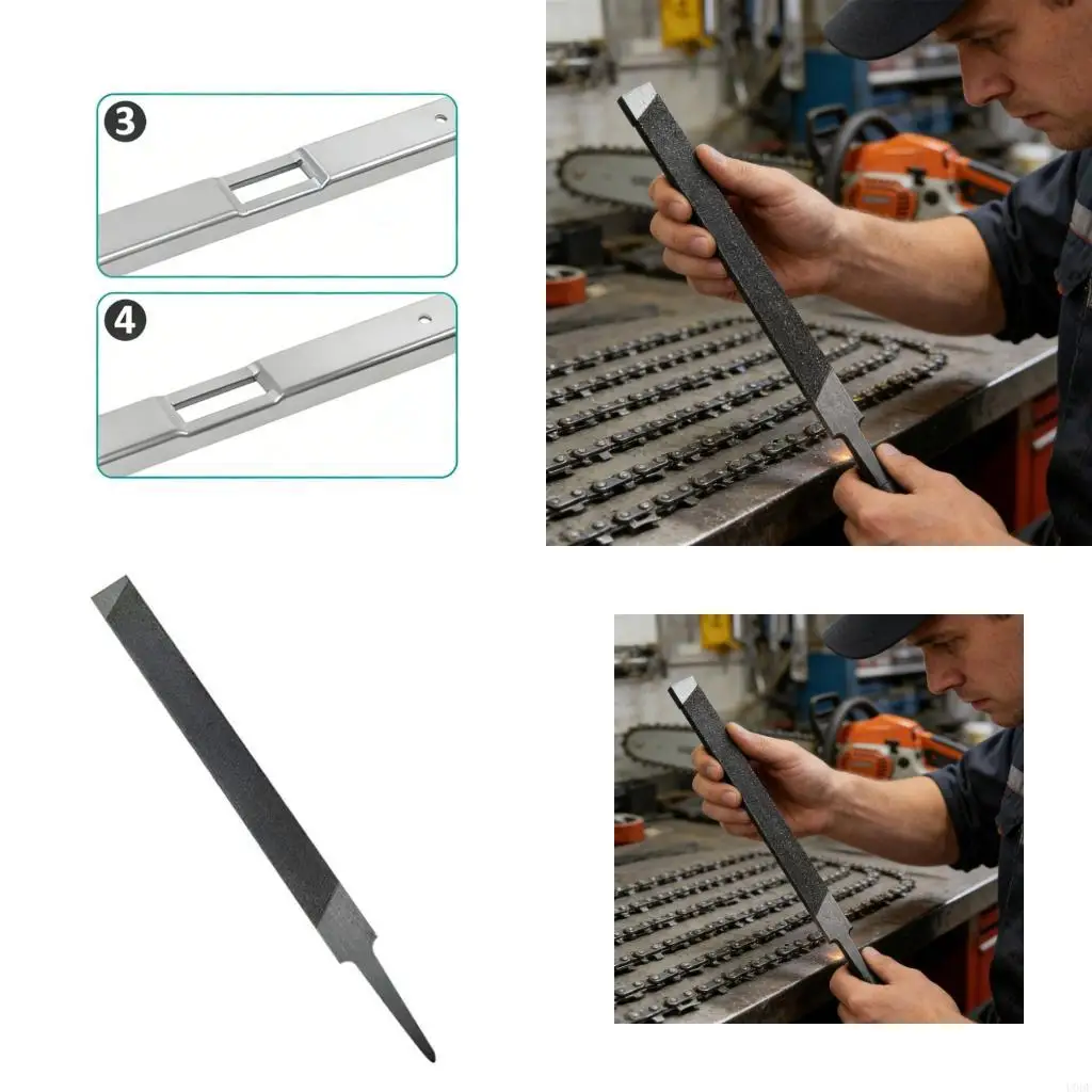 Steel Chainsaw Chain Filing Guide Tool 27742 Depth Gauge Tool with Flat File
Steel Chainsaw Chain Filing Guide Tool 27742 Depth Gauge Tool with Flat File