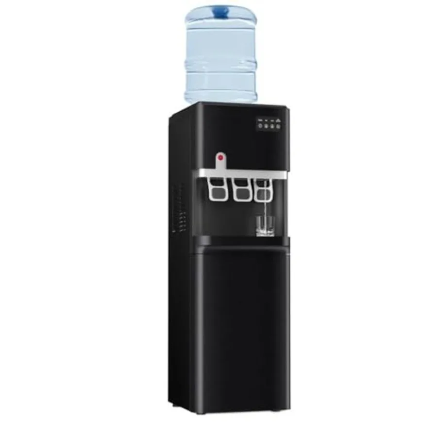 Silver Stainless Steel 4-in-1 Water Dispenser with Ice Maker, 37.2 W x 12.6 D x 12.2 H, Hot/Cold/Room Temp Water, 28-lb Daily I
Silver Stainless Steel 4-in-1 Water Dispenser with Ice Maker, 37.2 W x 12.6 D x 12.2 H, Hot/Cold/Room Temp Water, 28-lb Daily I