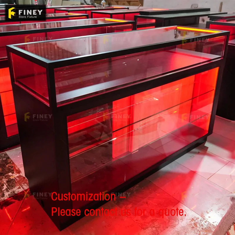custom.Custom RC Led Display Cases Cigar Glass Shelves Counter Wooden Trendy Smoke Shop Glass Display Sh
custom.Custom RC Led Display Cases Cigar Glass Shelves Counter Wooden Trendy Smoke Shop Glass Display Sh