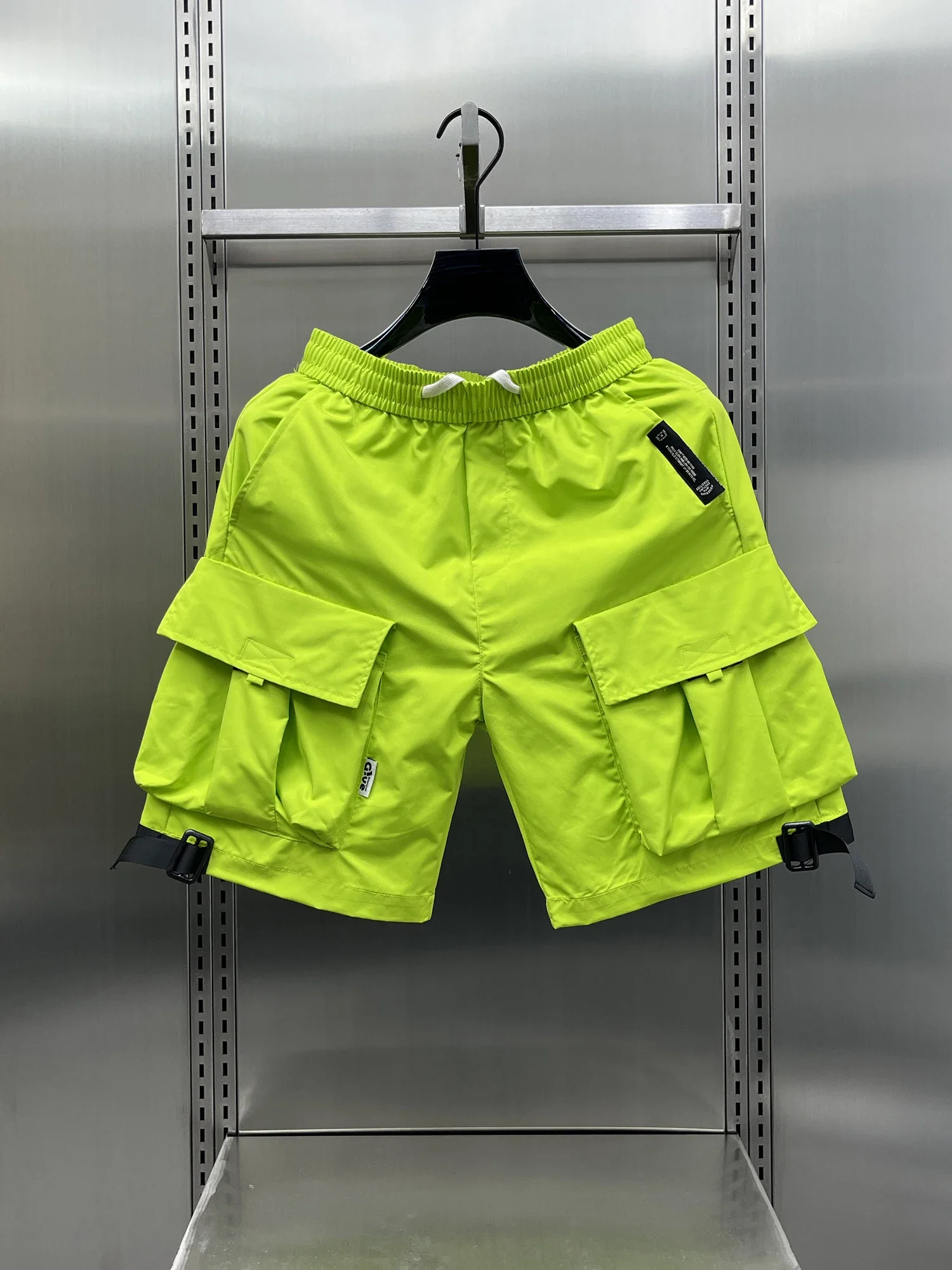 Trendy Brand American Functional Cargo Shorts Men's Summer Trendy Large Pocket Multi-Color Silver Couple's Cropped E5950
Trendy Brand American Functional Cargo Shorts Men's Summer Trendy Large Pocket Multi-Color Silver Couple's Cropped E5950