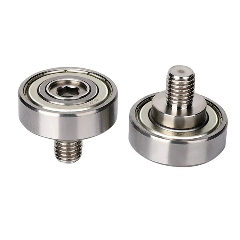 External Thread Bearing Bolt 304 Stainless Steel M3 M4 M5 M8 Ball Bearing for 3D Printer Robot Industrial Automation Drive
External Thread Bearing Bolt 304 Stainless Steel M3 M4 M5 M8 Ball Bearing for 3D Printer Robot Industrial Automation Drive