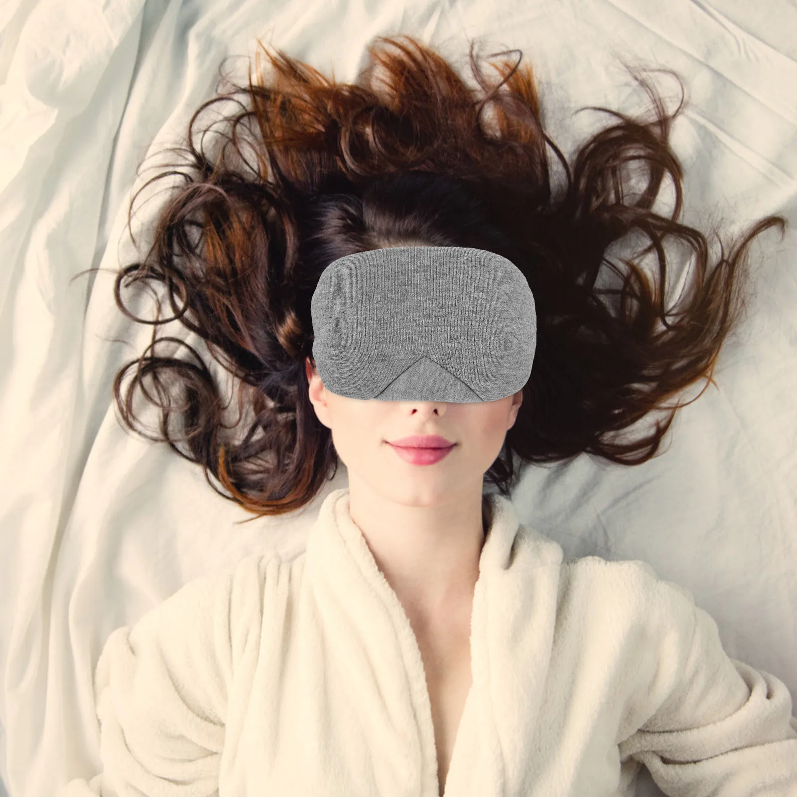 Full Blackout Eye Mask Creative Nose Wire Design Soft Blindfold Suitable for Travel Office Sleeping Aid Eye Patch
Full Blackout Eye Mask Creative Nose Wire Design Soft Blindfold Suitable for Travel Office Sleeping Aid Eye Patch