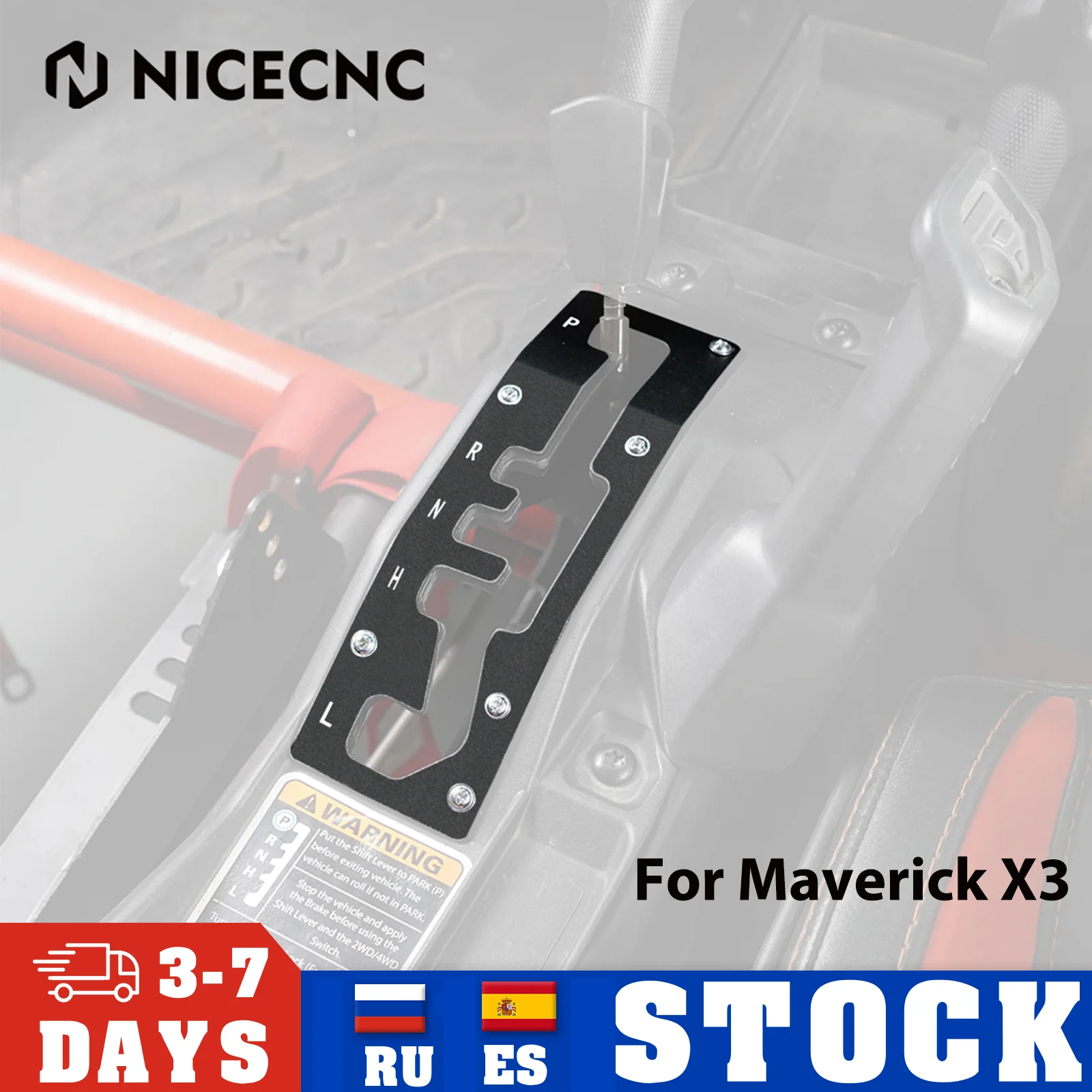 UTV X3 Shift Shifter Gate Plate Panel for Can-Am Maverick X3 Max R 4x4 XDS XMR XRC XRS Turbo DPS 2017-2023 Aluminum Accessories
UTV X3 Shift Shifter Gate Plate Panel for Can-Am Maverick X3 Max R 4x4 XDS XMR XRC XRS Turbo DPS 2017-2023 Aluminum Accessories