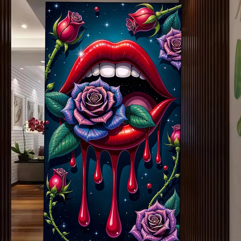 5D DIY Diamond Painting Dream Mosaic Portrait Lips Flower Painting Cross Seam Lips Diamond Embroidery Flower Rose Decoration
5D DIY Diamond Painting Dream Mosaic Portrait Lips Flower Painting Cross Seam Lips Diamond Embroidery Flower Rose Decoration