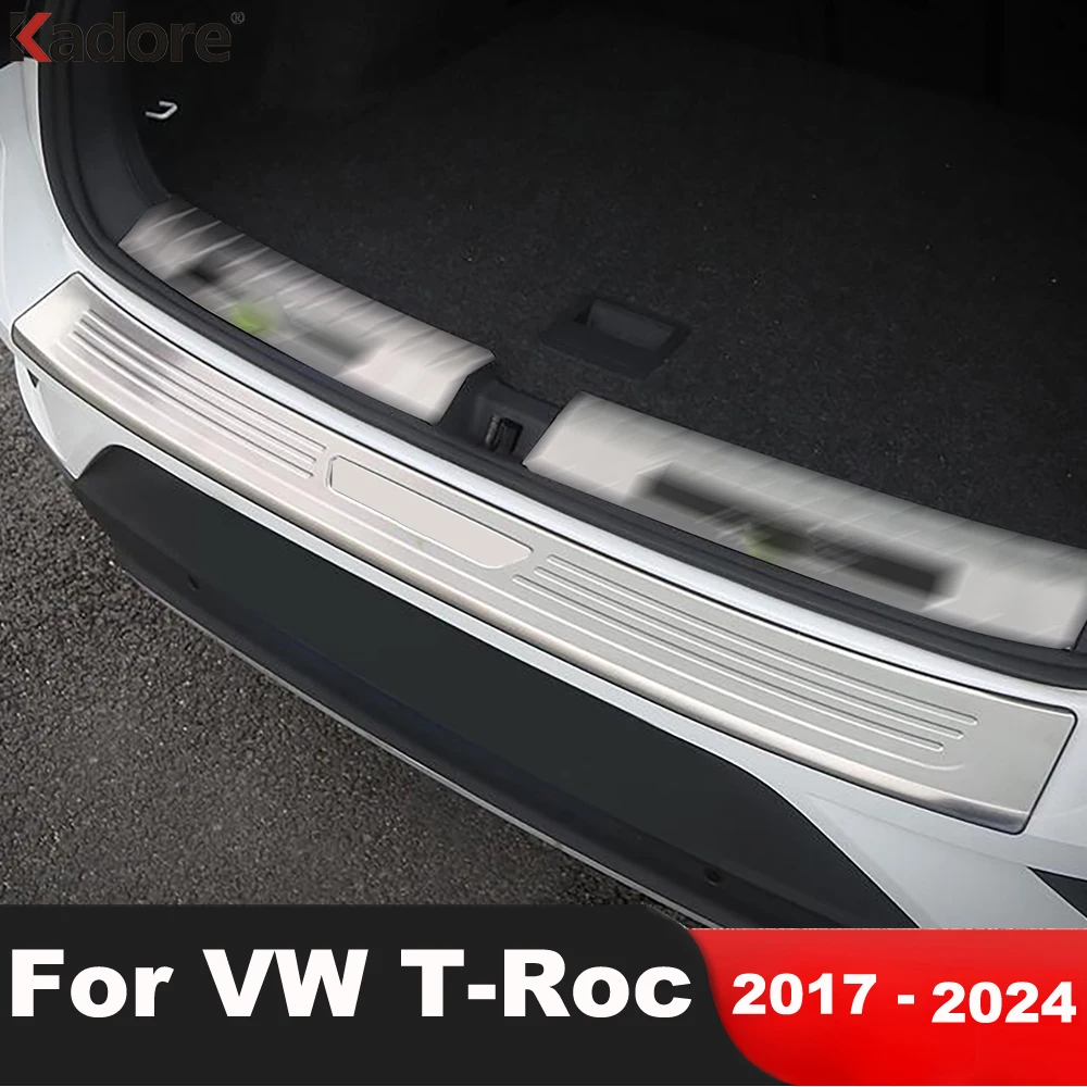 For Volkswagen VW T-Roc TROC 2017-2023 2024 Steel Car Rear Trunk Bumper Cover Trim Tailgate Door Sill Plate Guard Accessories
For Volkswagen VW T-Roc TROC 2017-2023 2024 Steel Car Rear Trunk Bumper Cover Trim Tailgate Door Sill Plate Guard Accessories